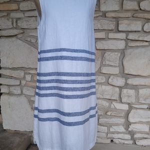 Beach Lunch Lounge-Shift Sleeveless Dress